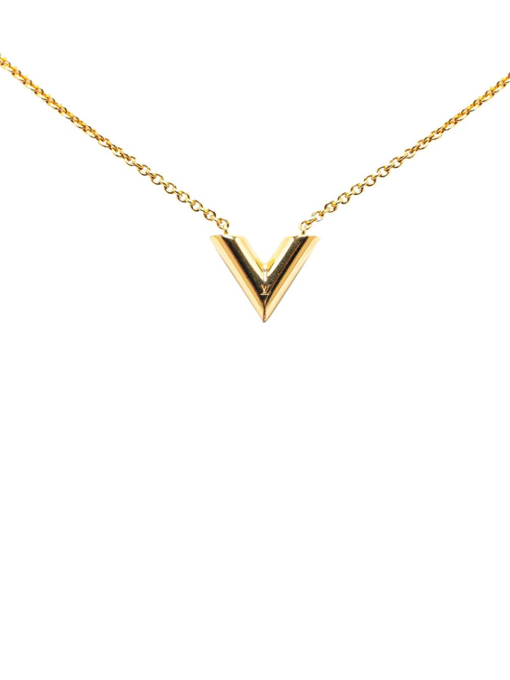 2021 Gold Plated Essential V costume necklace