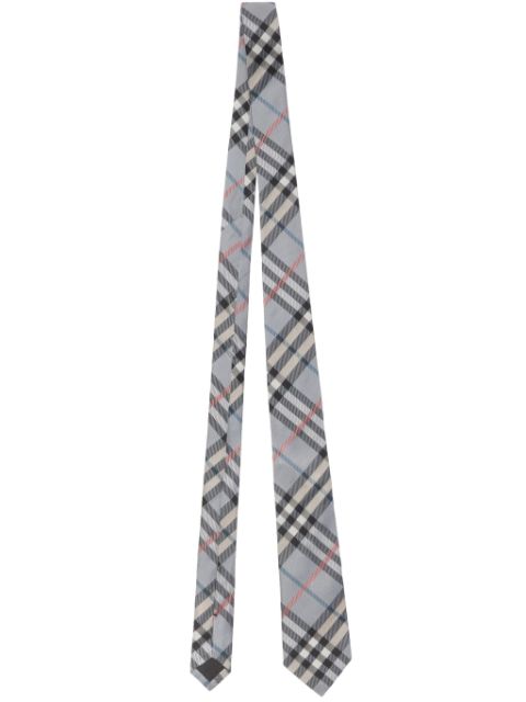 Burberry Check silk tie Men