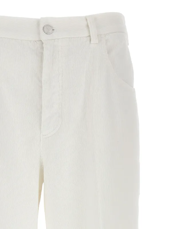 パンツ CELLAR DOOR 'Thelma' pants Cellar Door Thelma パンツ | ホワイト | FARFETCH JP