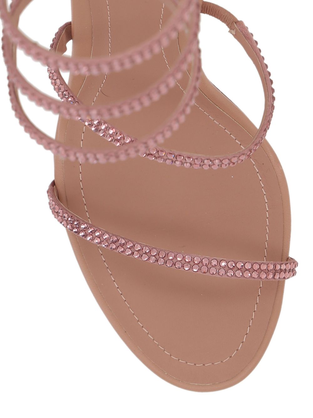 René Caovilla 105mm Cleo sandals Pink