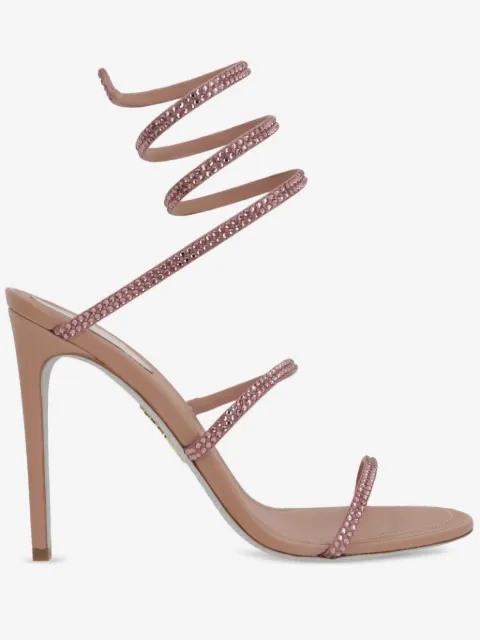 René Caovilla 105mm Cleo sandals