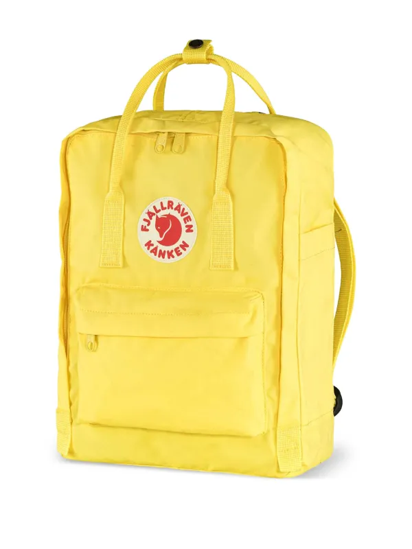 Fjallraven Yellow Backpacks Fjallraven Kanken Mini Backpack Warm Yellow main image 4