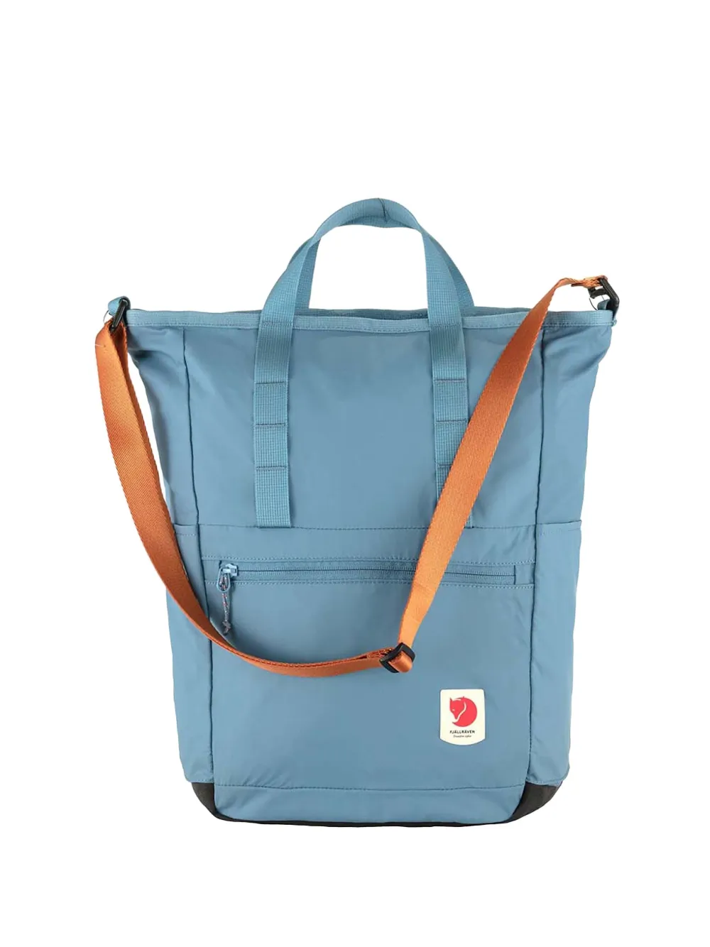 Fjall Raven Logo-patch Backpack In Blue