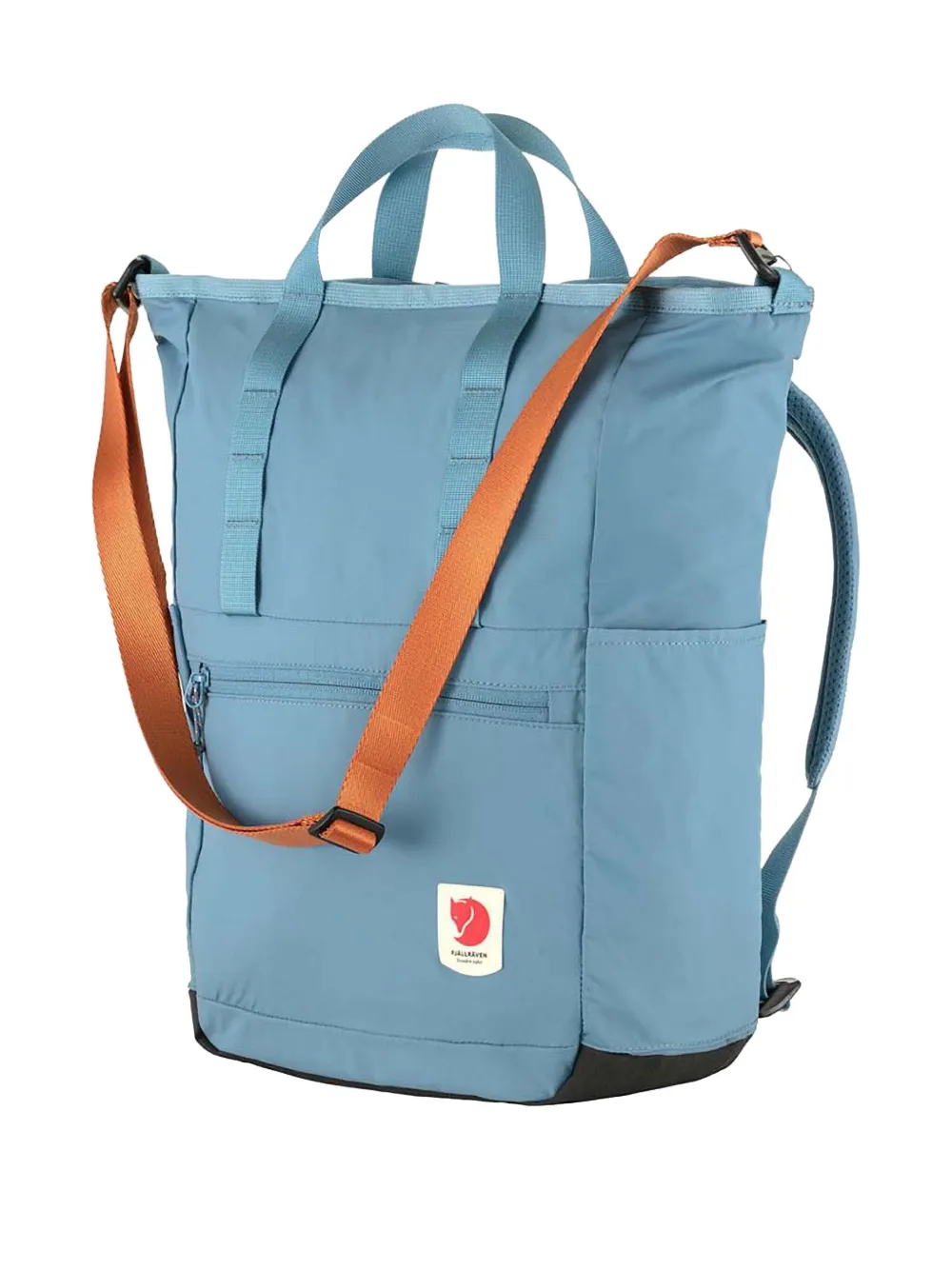 Fjall Raven Logo-patch Backpack In Blue