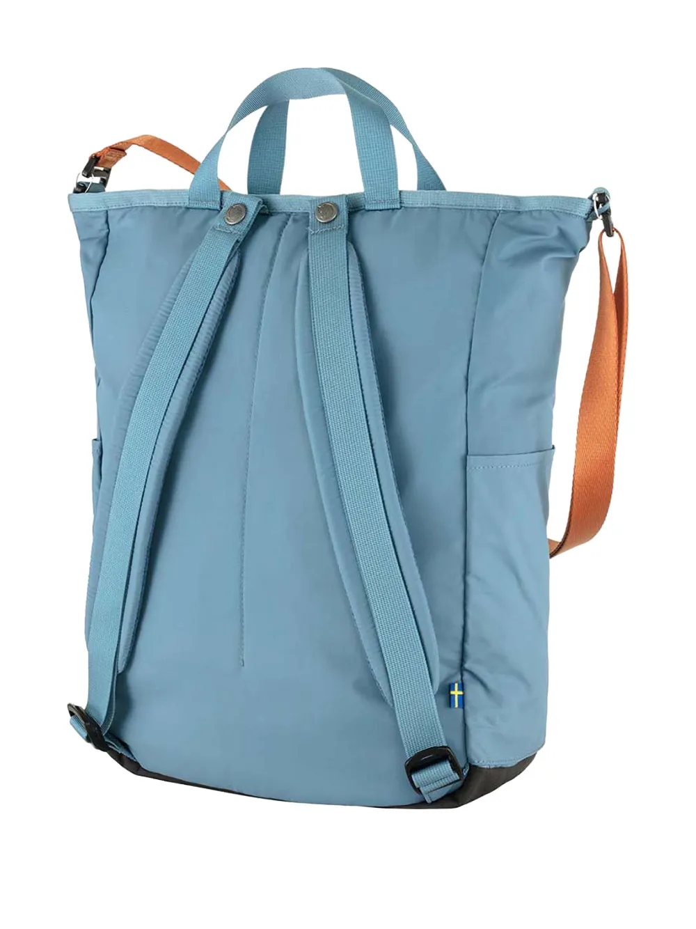 Fjall Raven Logo-patch Backpack In Blue