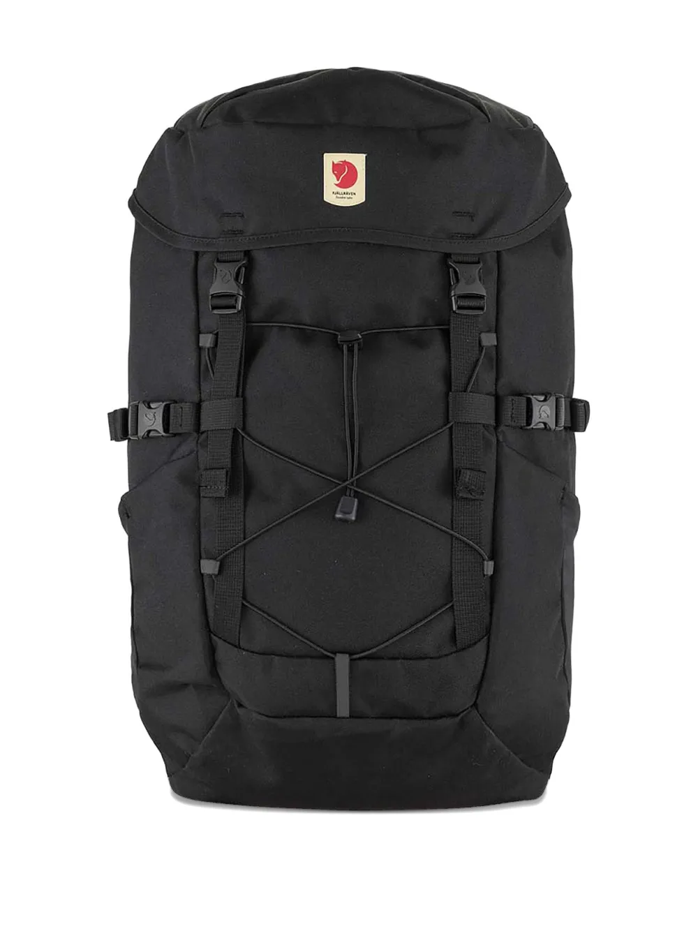 Fjall Raven Rucksack Mit Logo-patch In Black