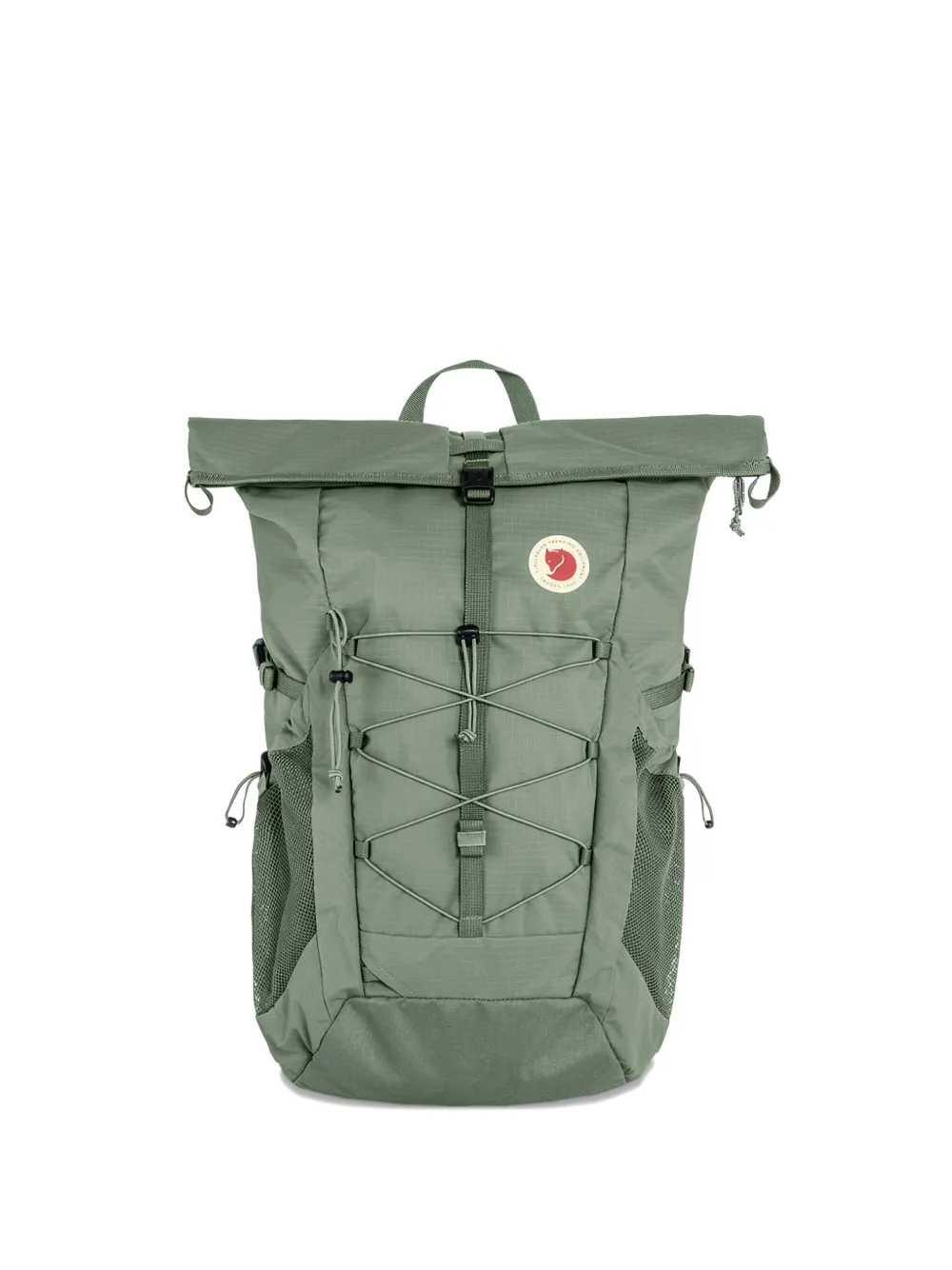 Fjällräven roll-top drawstring backpack | Green | Image 1