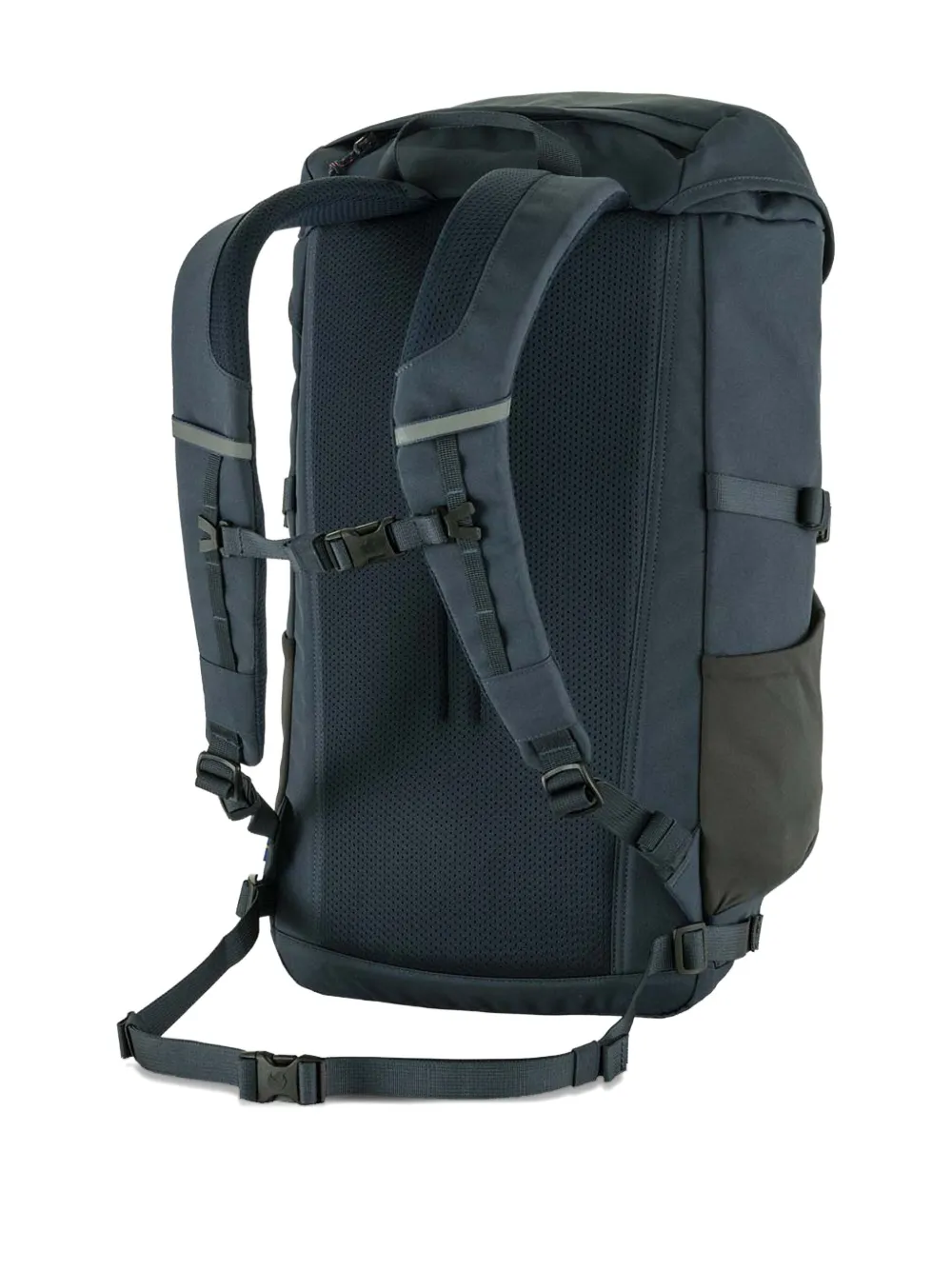 Fjall Raven Logo-patch Backpack In Blue