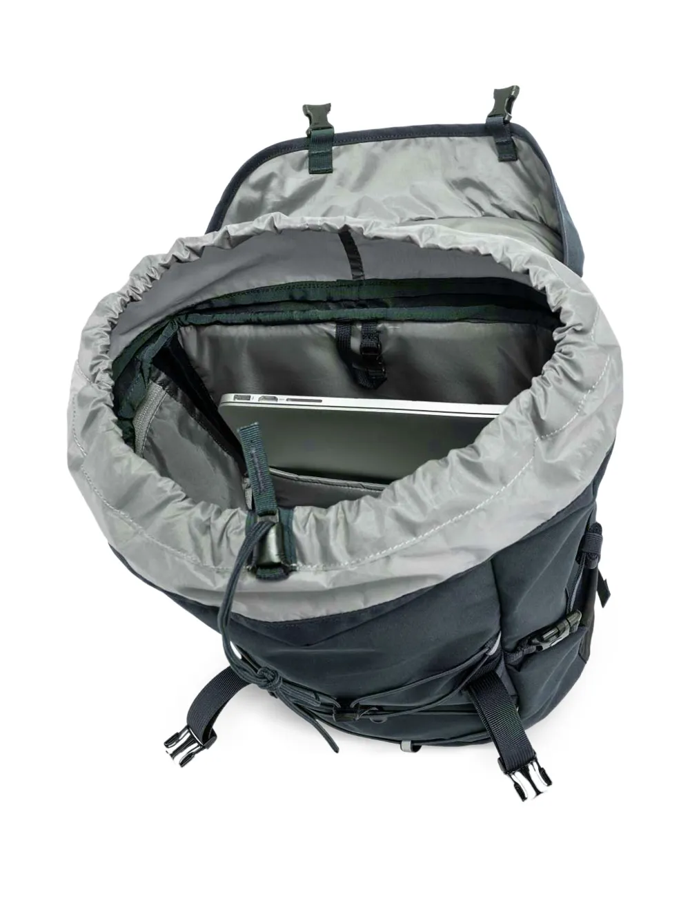Fjall Raven Logo-patch Backpack In Blue