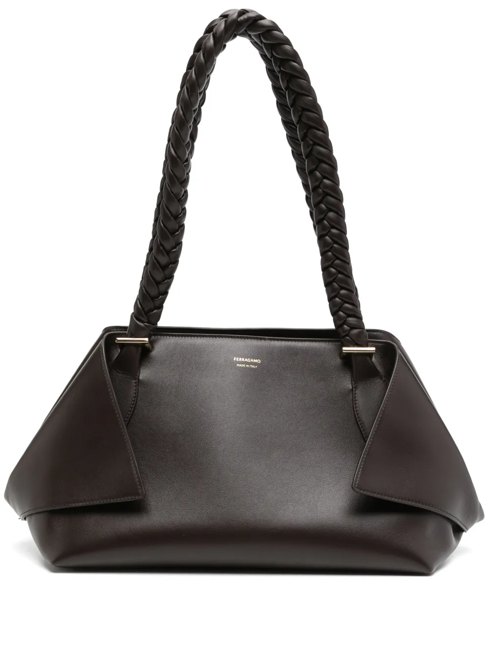 Ferragamo レザーバッグ - ブラウン Ferragamo レザーバッグ - ブラウン