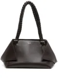 Ferragamo leather bag - Brown