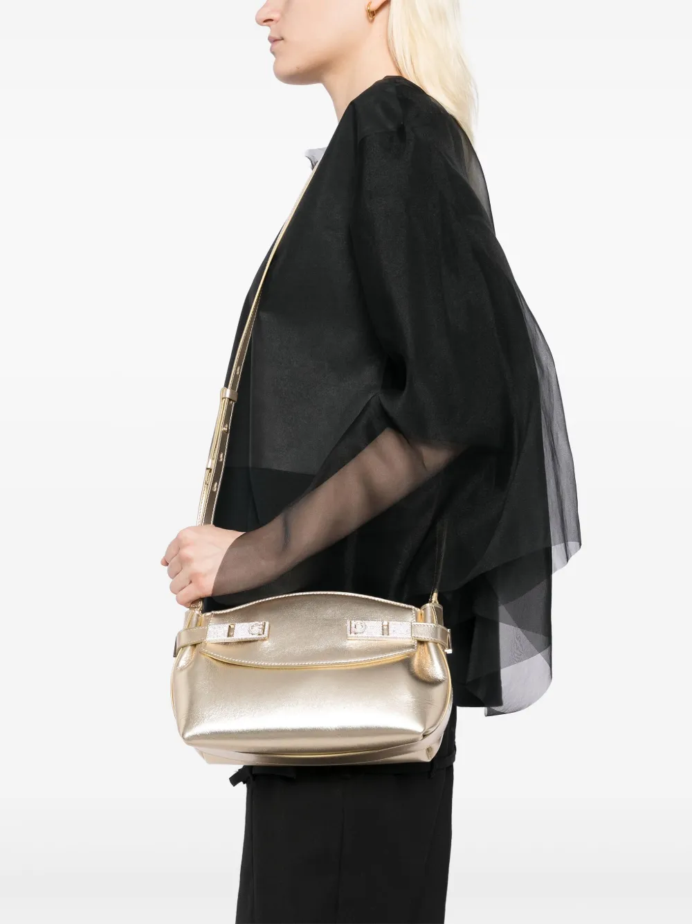 Ferragamo Hug crossbodytas Goud