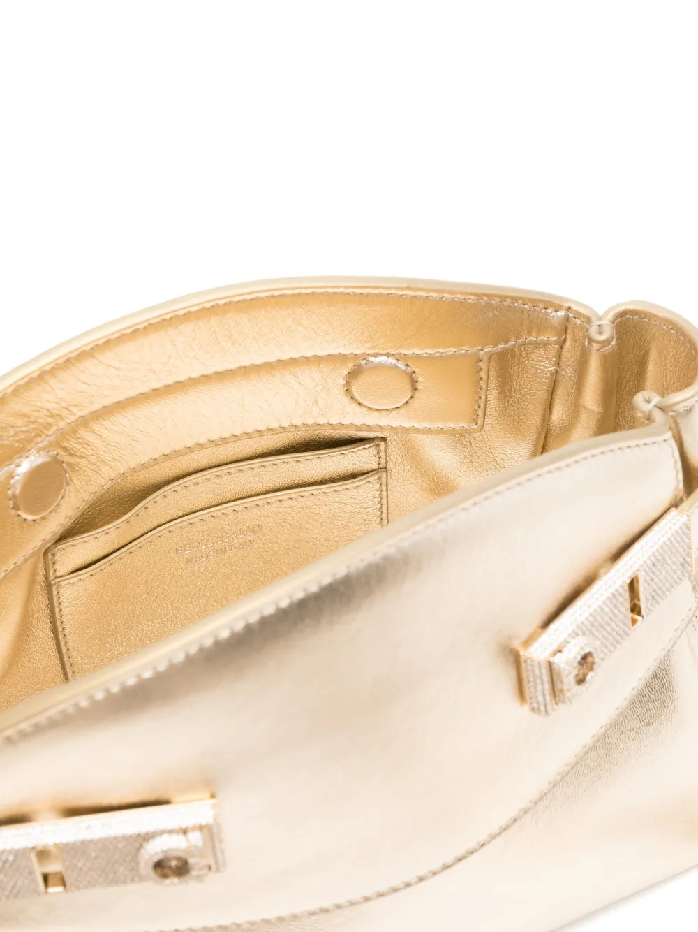 Ferragamo Hug crossbodytas Goud