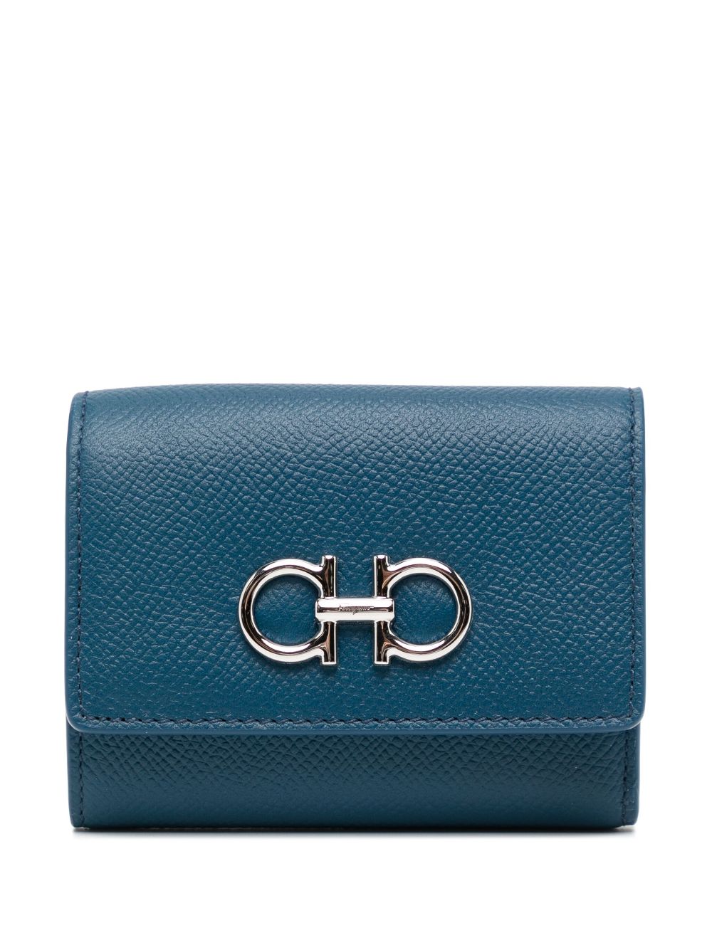 Ferragamo Gancini wallet - Blue