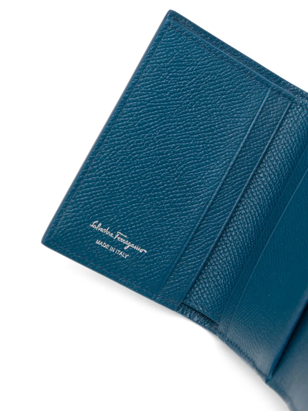 Ferragamo Gancini portemonnee Blauw