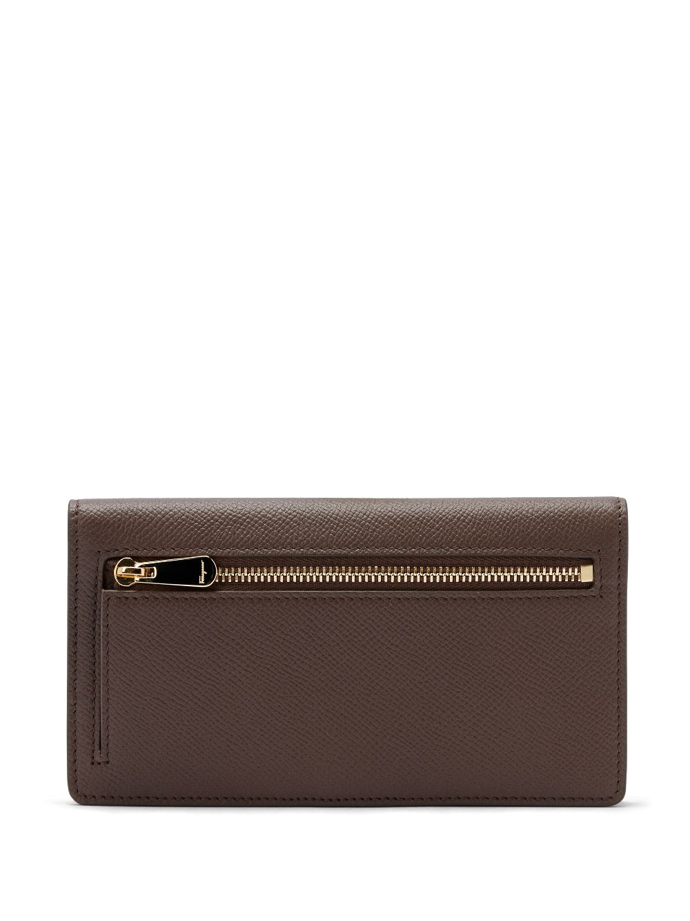 Ferragamo Gancini wallet - Neutrals