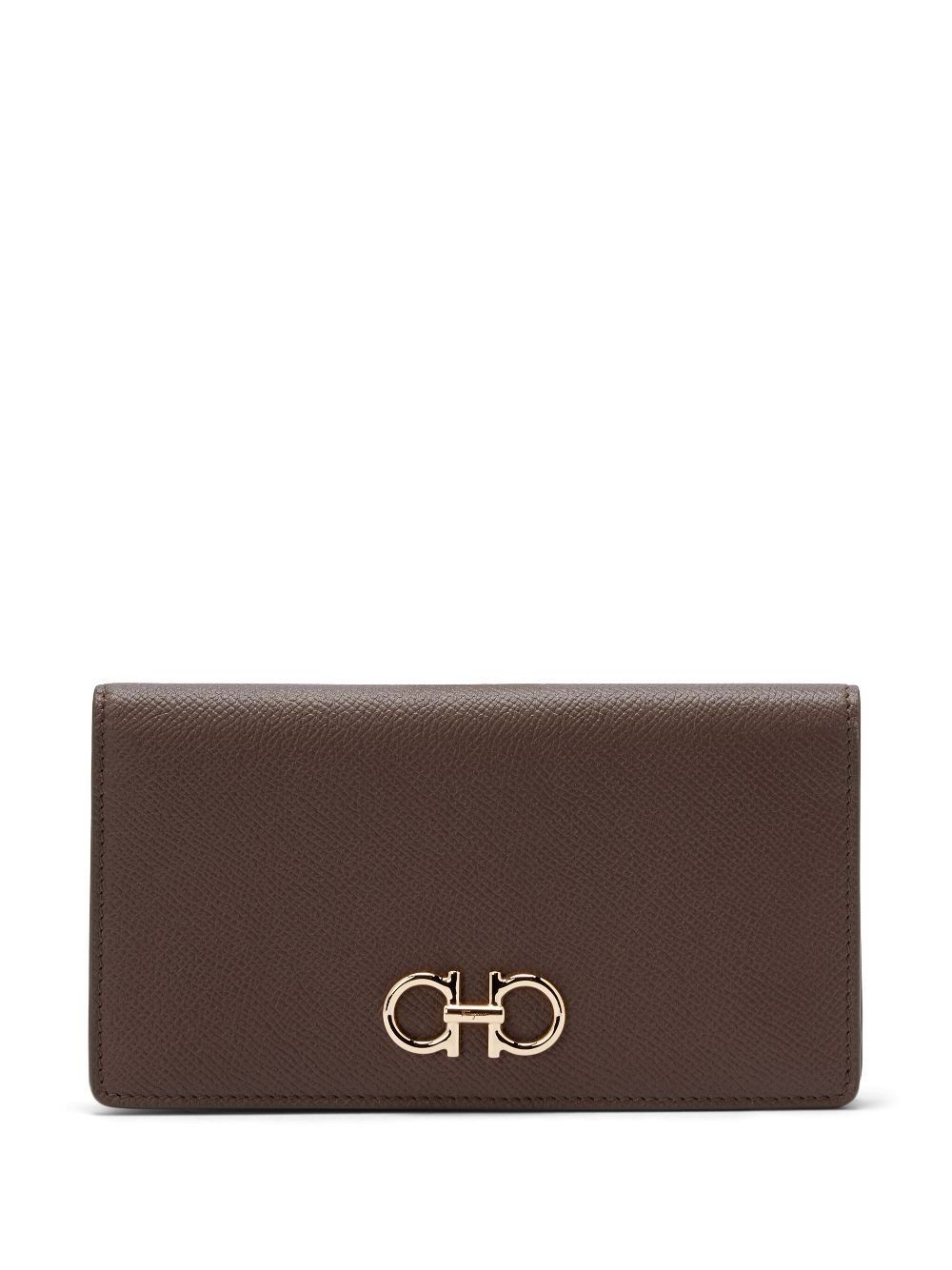 Ferragamo Gancini wallet - Neutrals