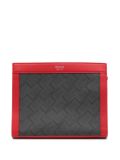 Ferragamo leather clutch bag - Red