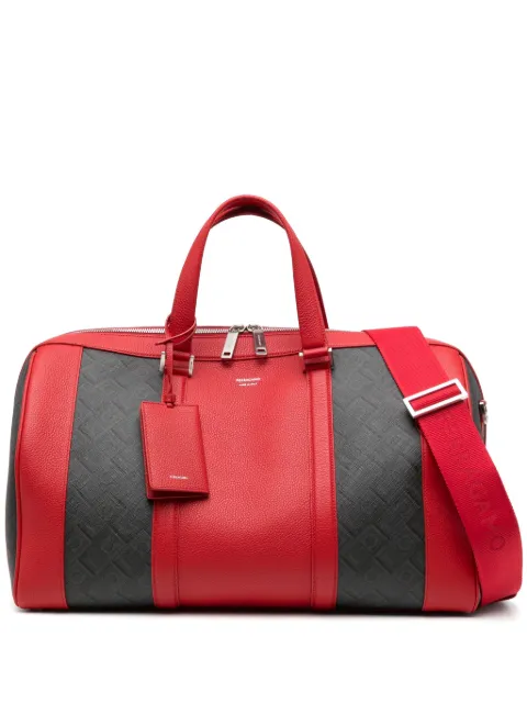 Ferragamo leather holdall