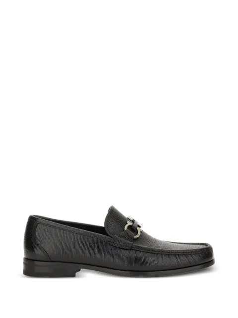 Ferragamo leather loafers