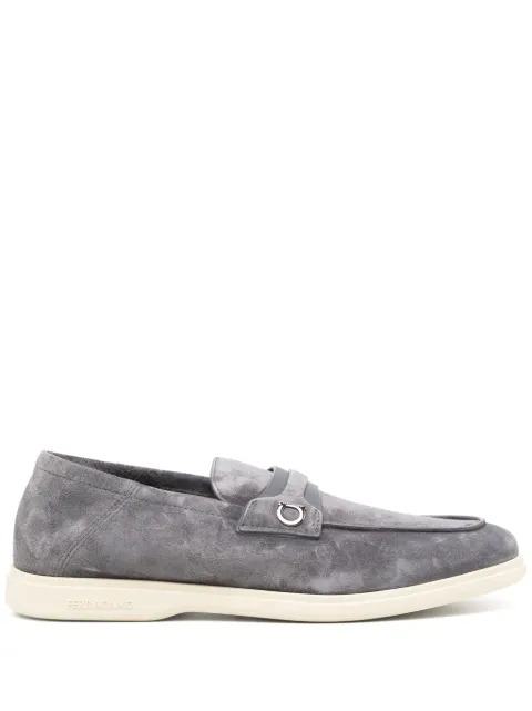 Ferragamo suede loafers