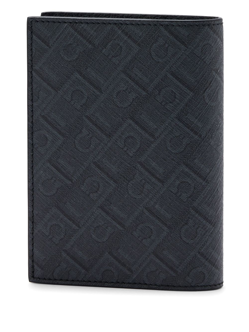 Ferragamo monogram-print documents holder - Grey