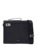 Ferragamo leather laptop bag - Blue