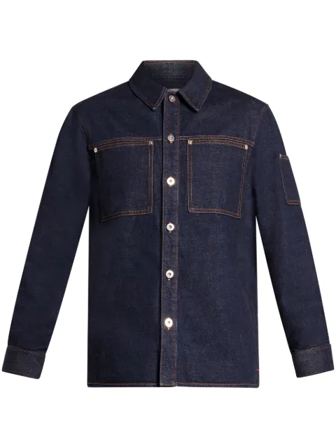 Ferragamo camisa de mezclilla