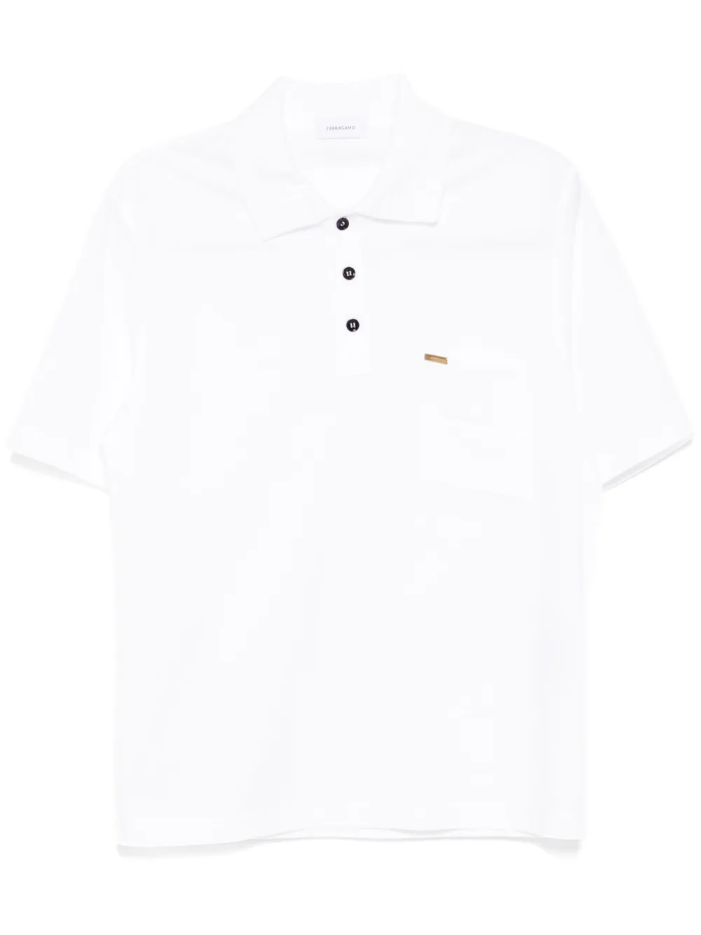 Ferragamo playera tipo polo | blanco | Image 1