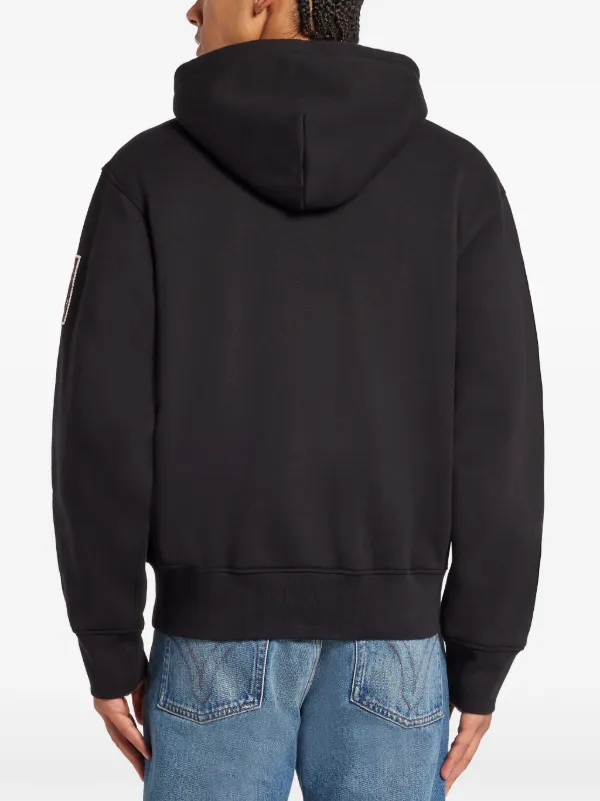 Ferragamo ジップアップ パーカー | ブラック | FARFETCH JP