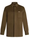 Ferragamo shirt jacket - Green