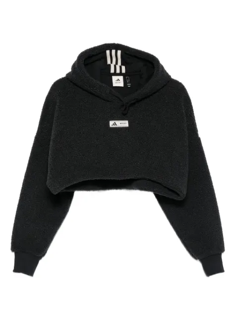 adidas MB CROPPED HOODIE BLACK