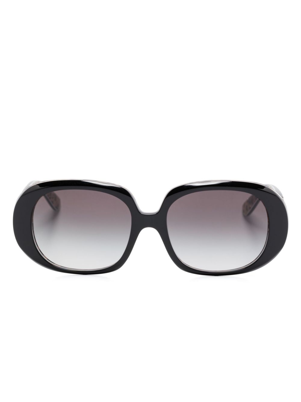 oversize-frame sunglasses