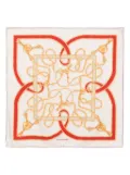 Ferragamo graphic-print scarf - Neutrals
