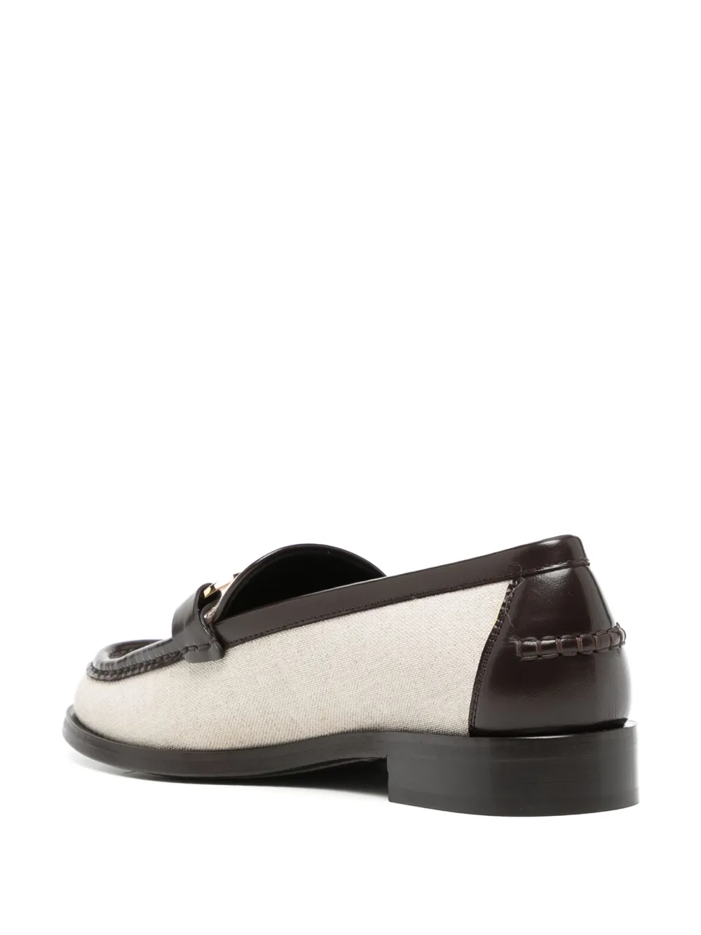Ferragamo Gancini loafers Beige