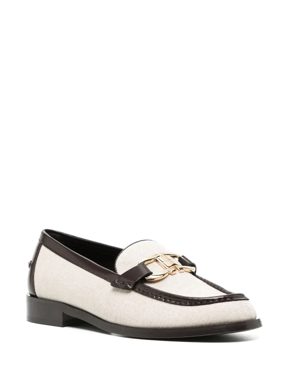 Ferragamo Gancini loafers - Beige