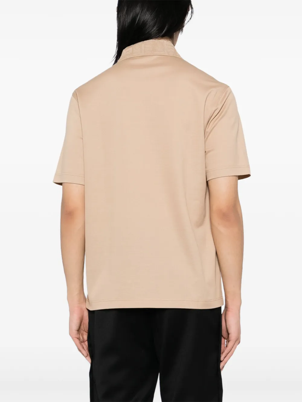 Ferragamo Katoenen poloshirt Beige
