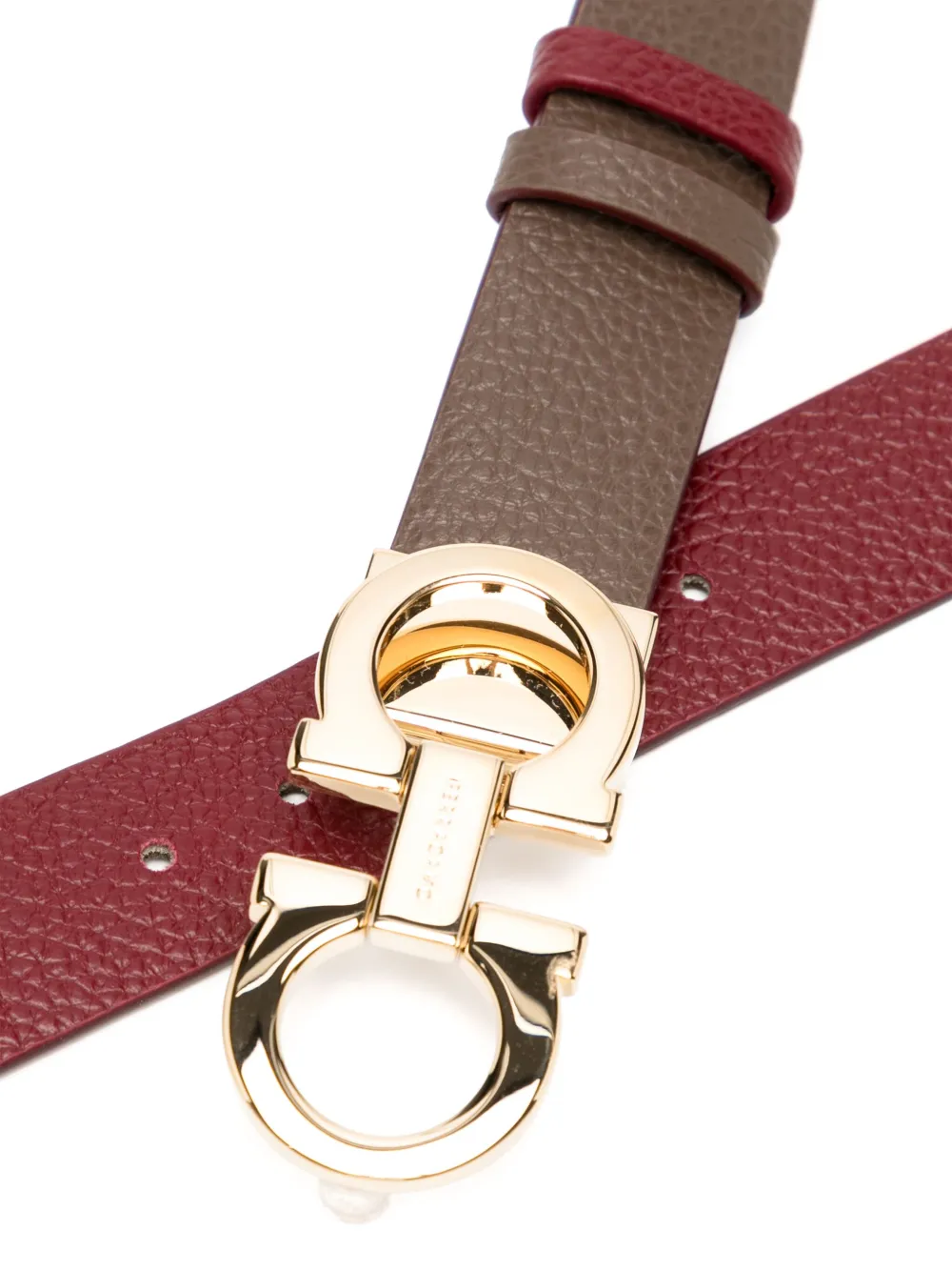 Ferragamo Gancini riem - Bruin