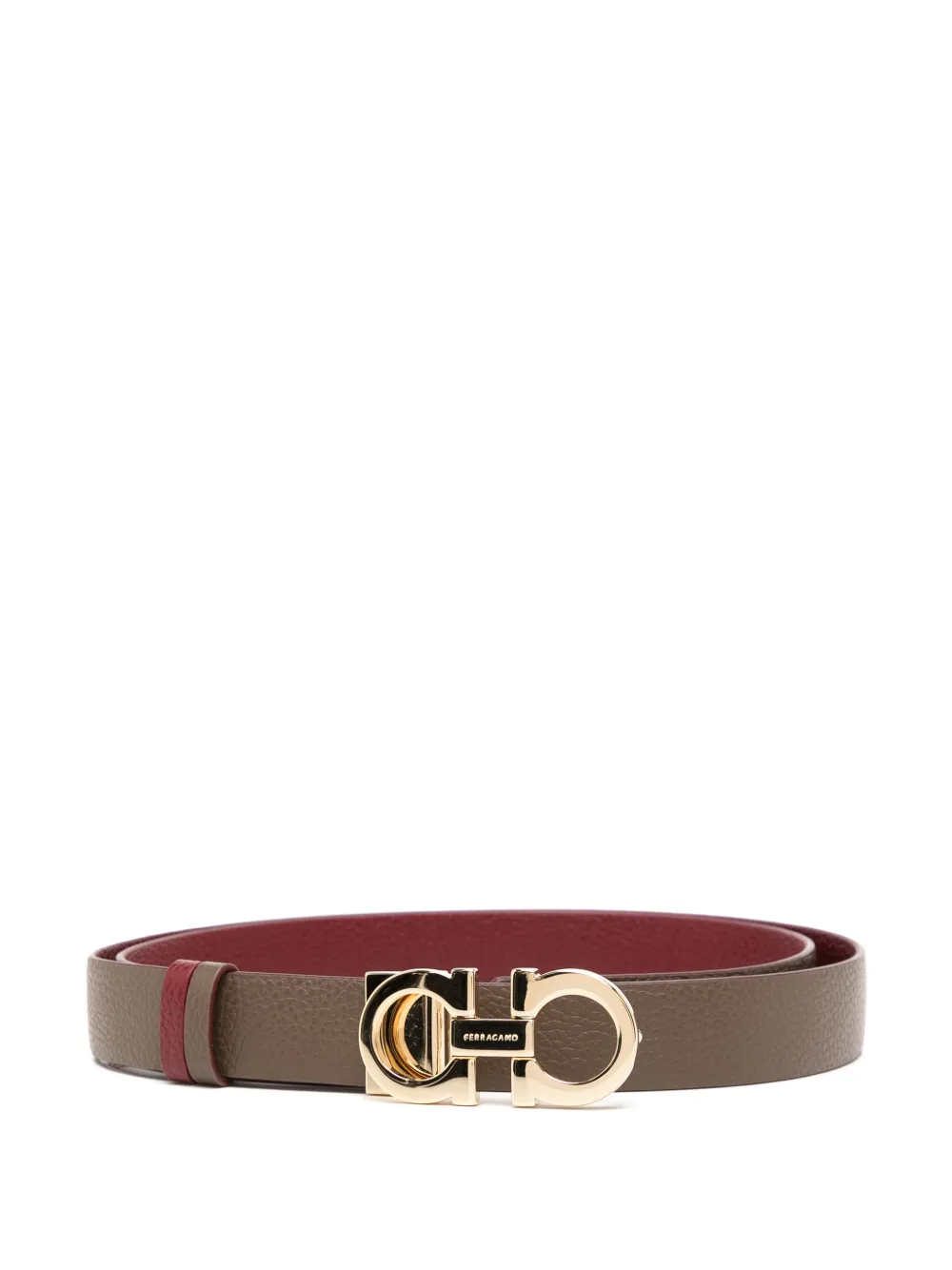 Ferragamo Gancini riem Bruin