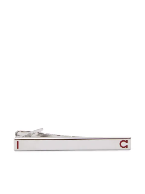 Ferragamo logo necktie clip