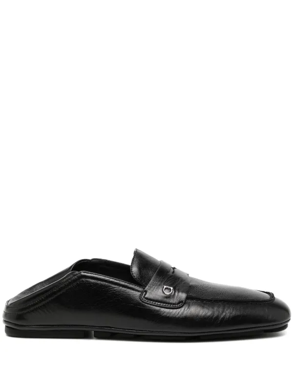 入荷now 買えない | Loafers Leather Ferragamo Black FARFETCH | 靴
