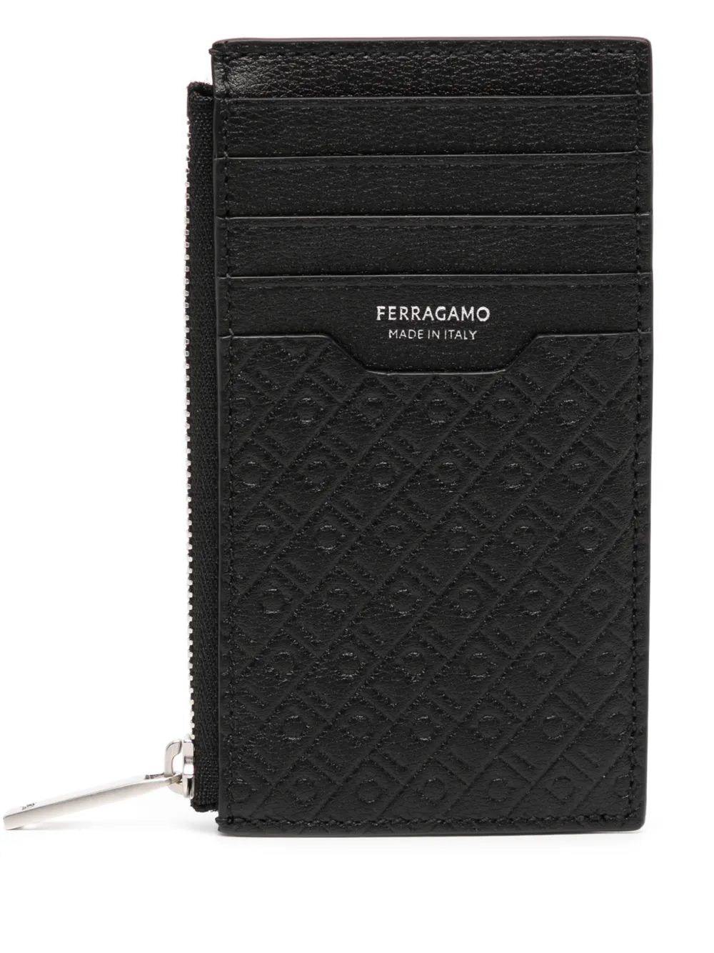Ferragamo leather cardholder | Black | Image 1