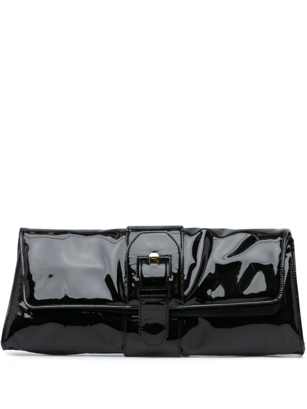 2010-2020 Patent Leather Flap clutch bag