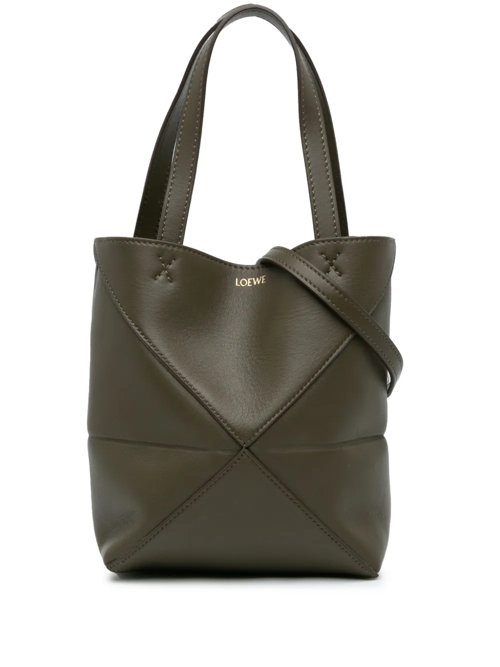 Loewe 2010-2023 Mini Puzzle Fold Tote satchel Women