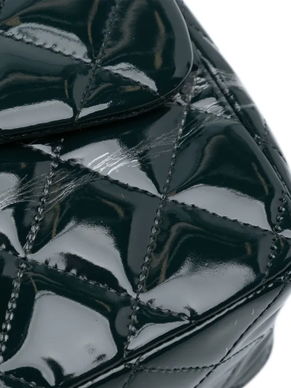 CHANEL Pre-Owned 2009-2010 ジャンボ クラシック エナメル