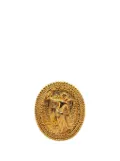 CHANEL Pre-Owned 1970-1980 Gold Plated Angel costume brooch