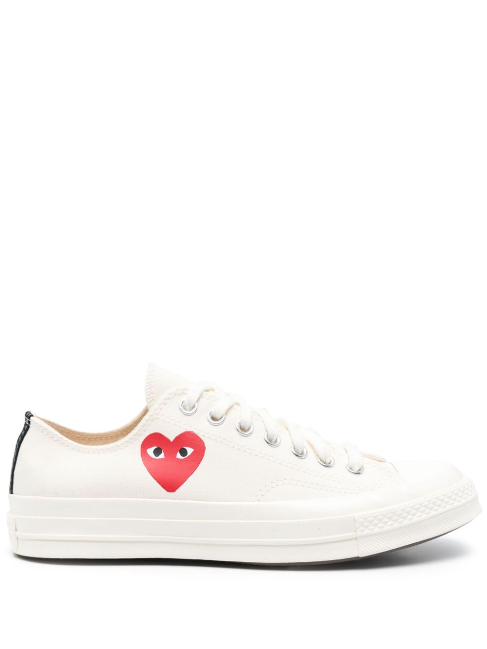 Comme Des Garçons Play x Converse Low-Top Small Red Heart sneakers White