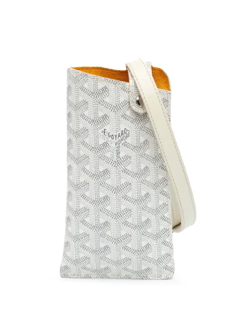 Goyard passport holder white best sale