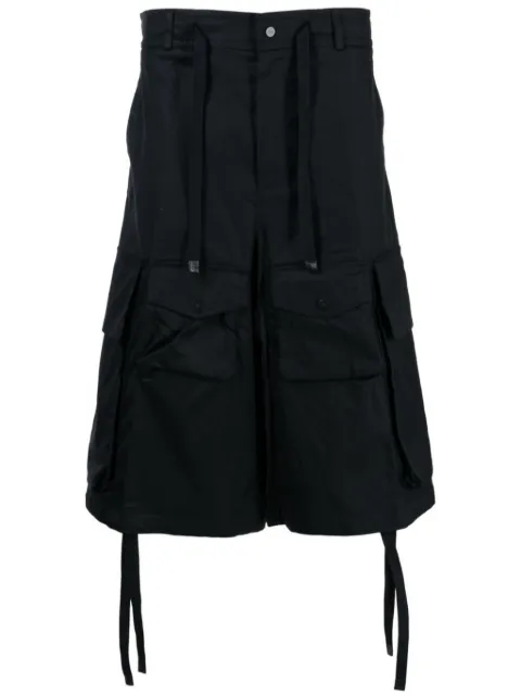 Moncler bermudas drop crotch
