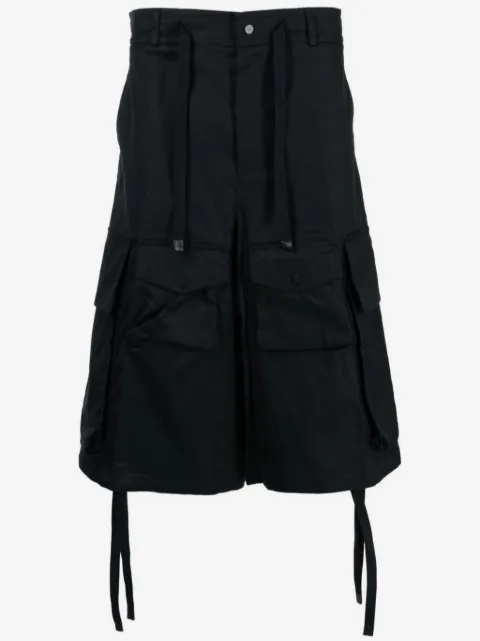 Moncler bermudas drop crotch